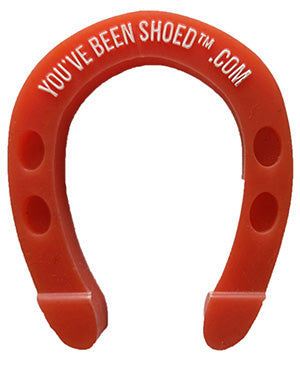 BRONCO SWAG HORSESHOES Pack of 24 - Carolina Blue, Off-Grid Orange, Frontier Gold, Grape Ape 2.75" x 3.5"