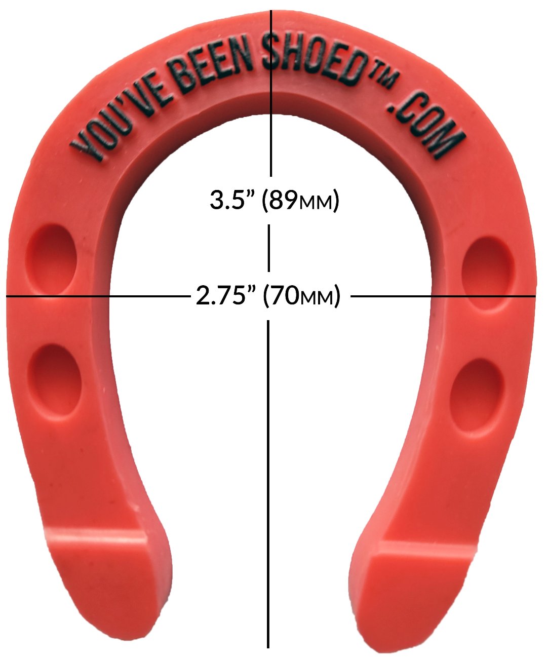 BRONCO SWAG HORSESHOES Pack of 24 - Raptor Red, Blazing Trail Blue, Yellow Fellow, Gremlin Green 2.75" x 3.5"