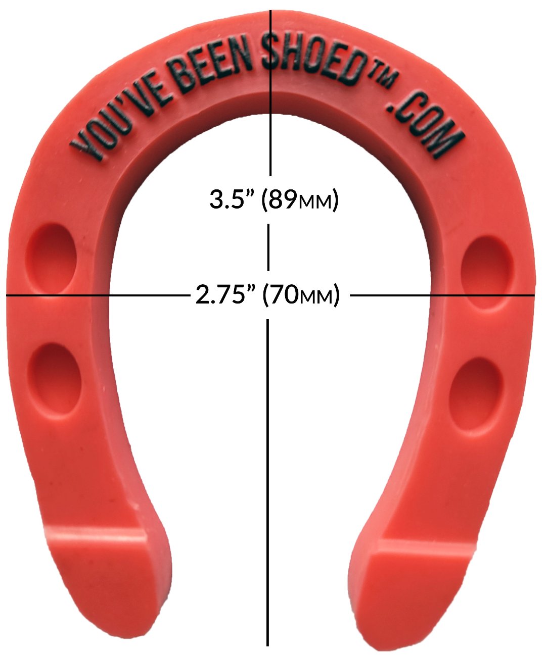 BRONCO SWAG RUBBER HORSESHOES Pack of 24 - Assorted Colors Red, Green, Yellow, Blue 2.75" x 3.5"