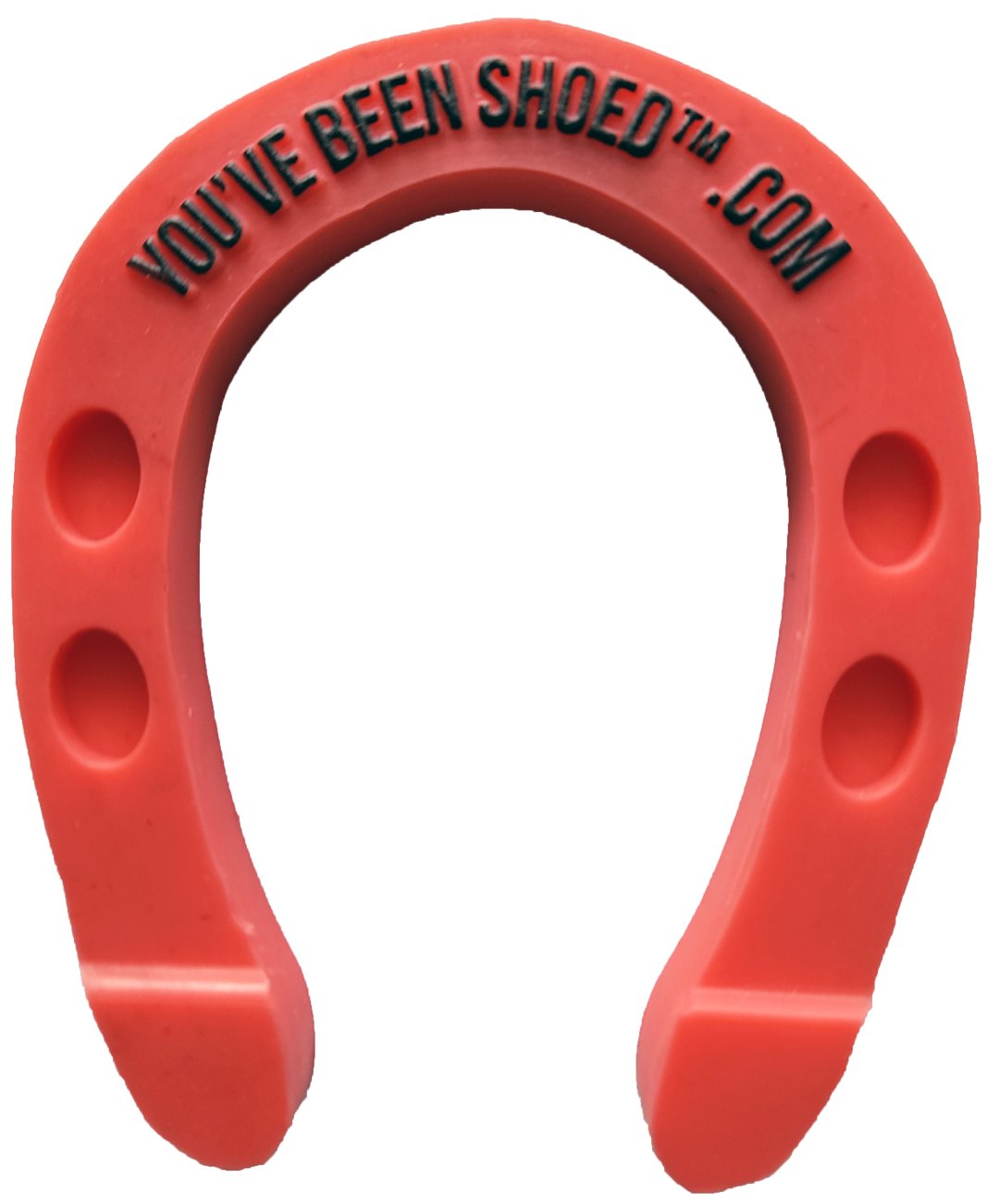 BRONCO SWAG RUBBER HORSESHOES Pack of 24 - Assorted Colors Red, Green, Yellow, Blue 2.75" x 3.5"